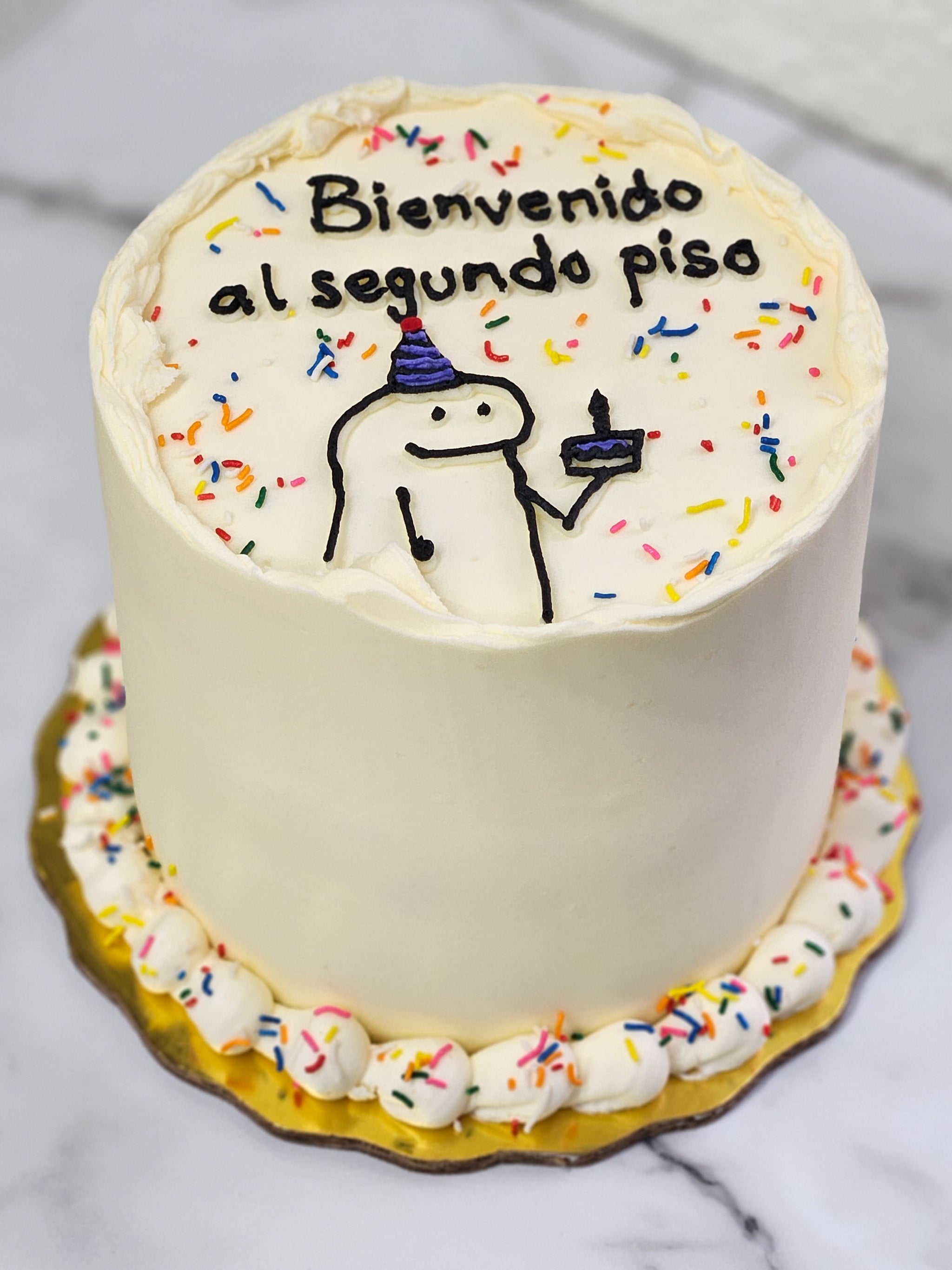 Flork Birthday Cake